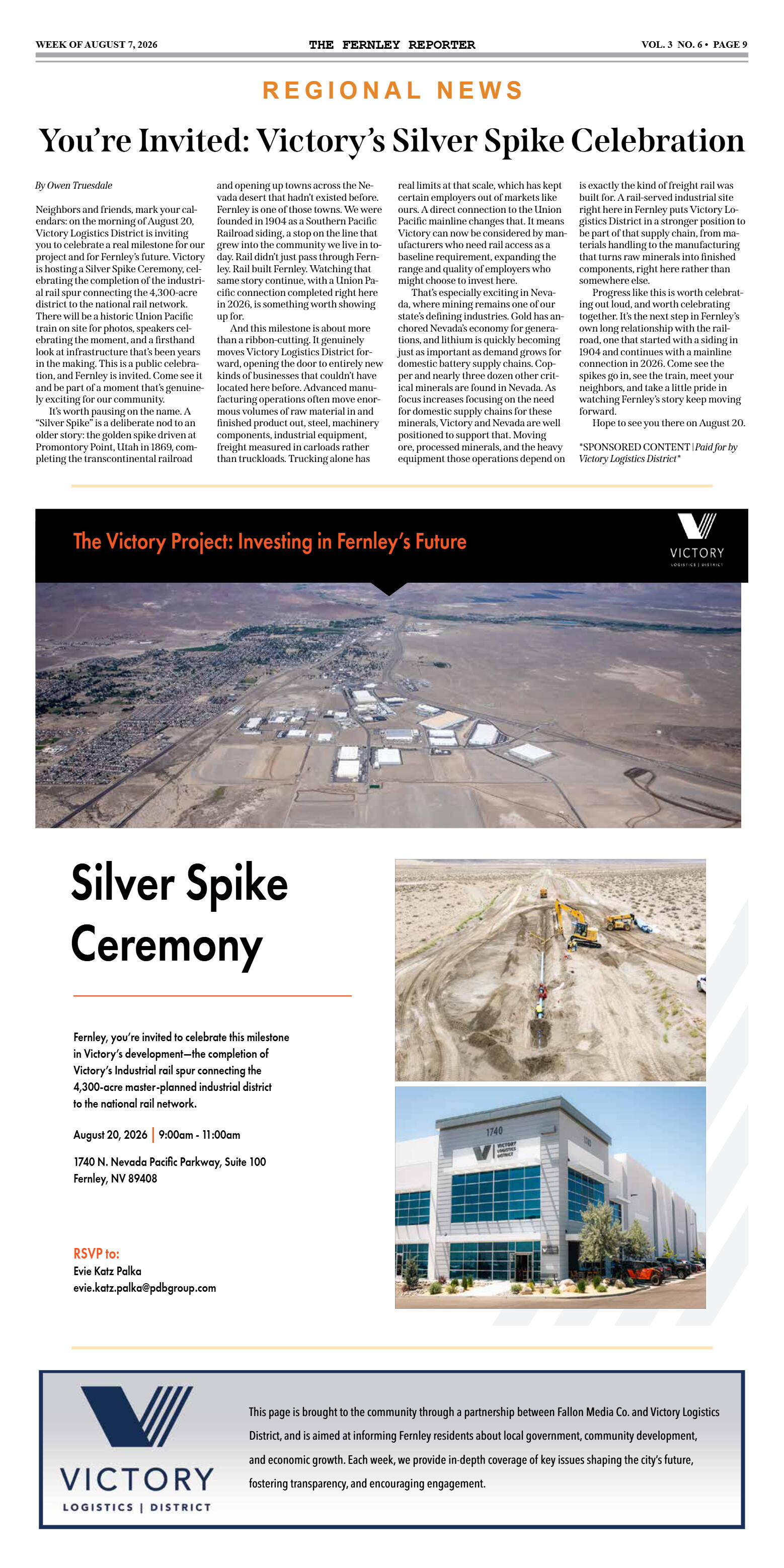 August 7, 2026 - The Fernley Reporter - page 9