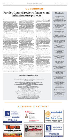 August 14, 2026 - The Fernley Reporter - page 6
