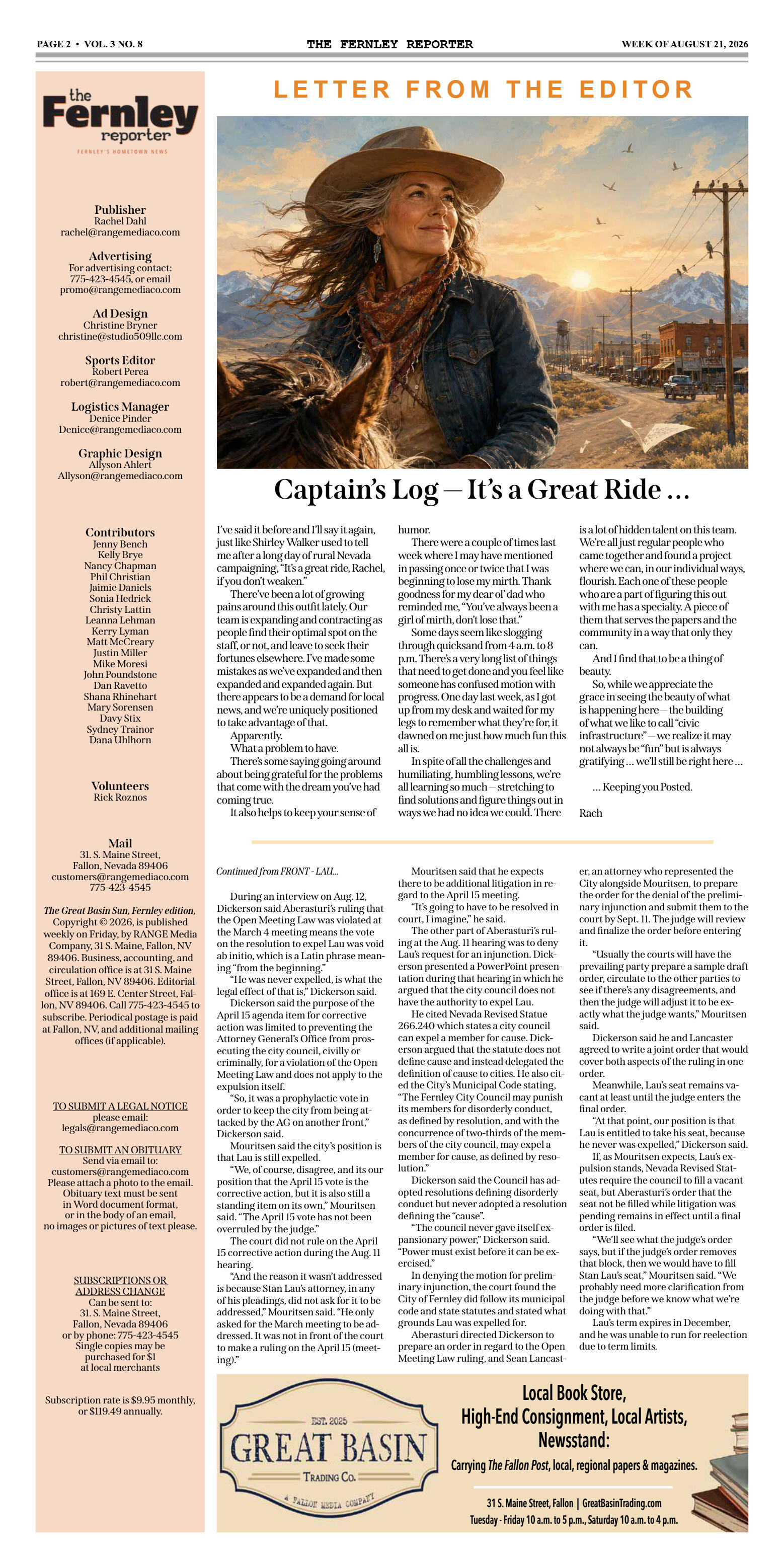 August 21, 2026 - Lau’s council seat remains vacan - page 2