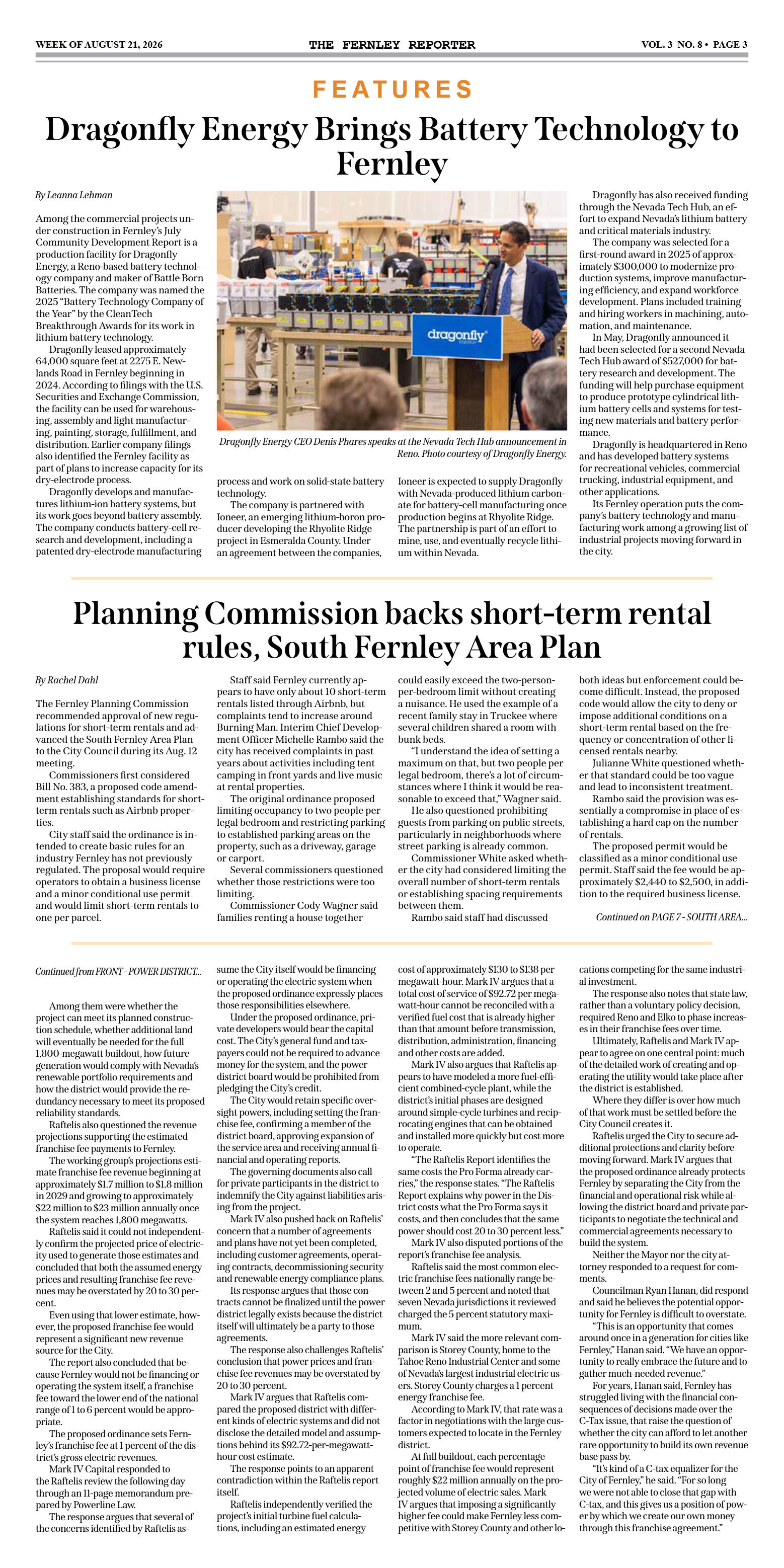 August 21, 2026 - Lau’s council seat remains vacan - page 3