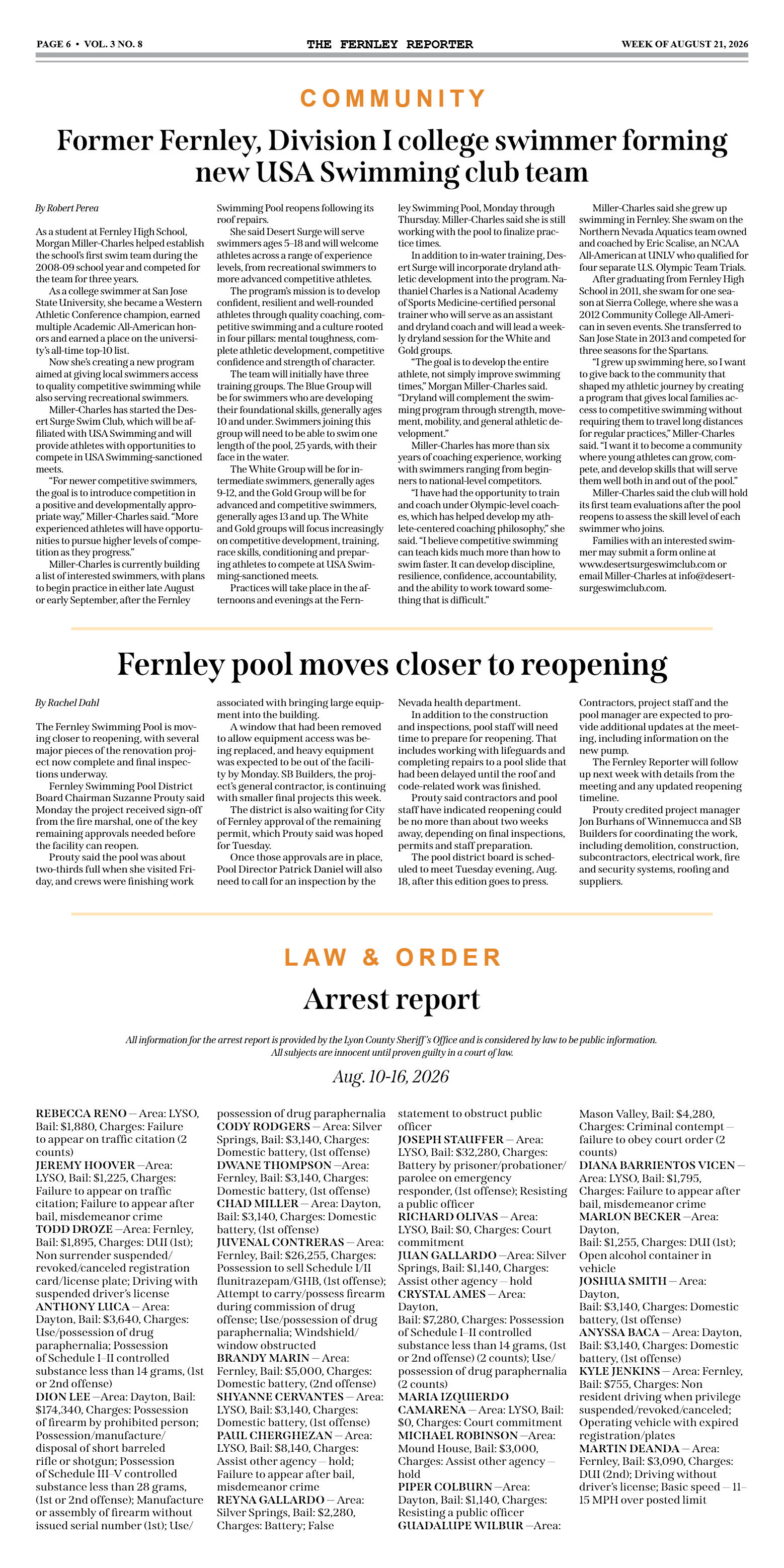 August 21, 2026 - Lau’s council seat remains vacan - page 6