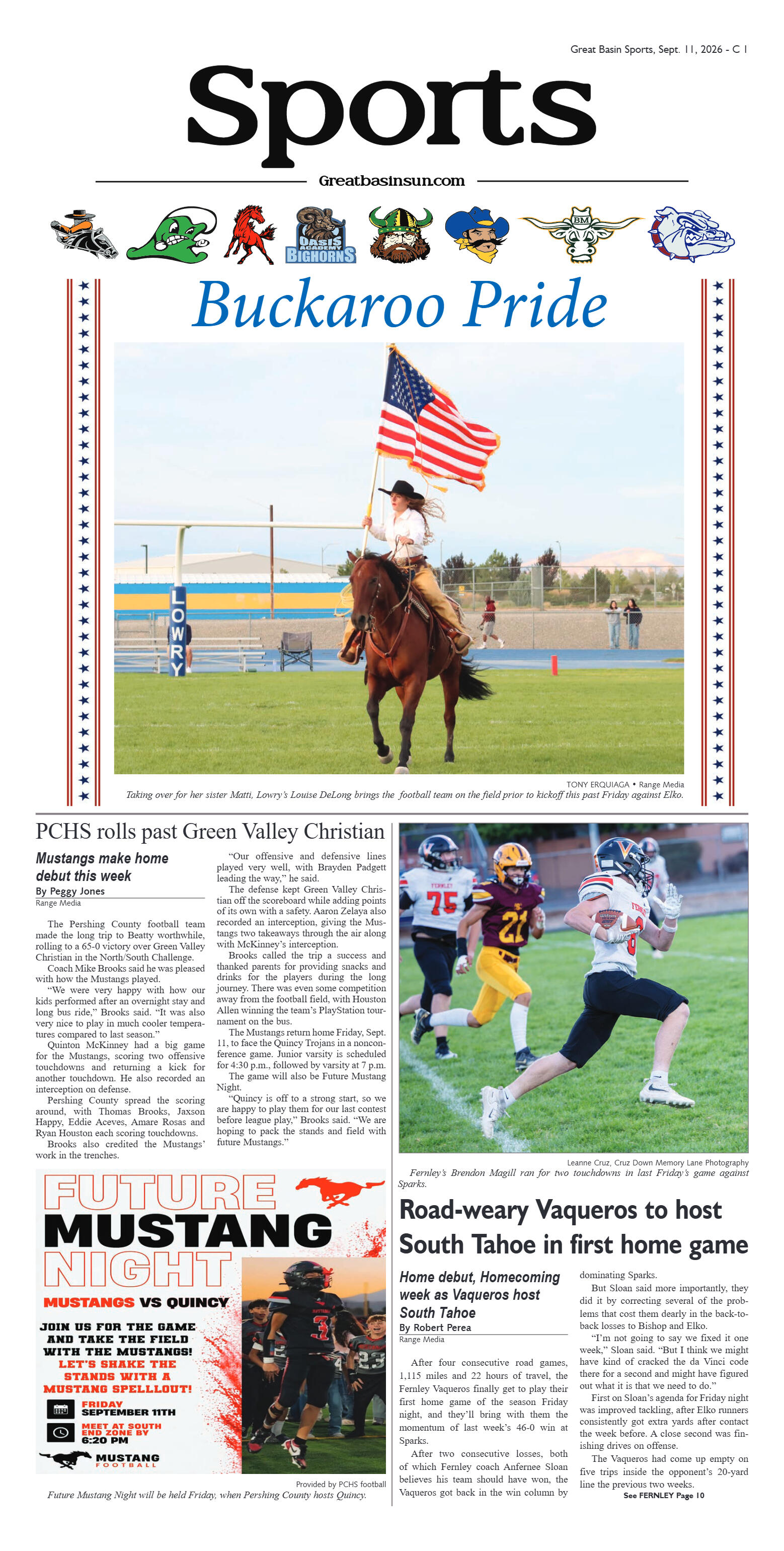 Sept. 11, 2026 Sports - page 1