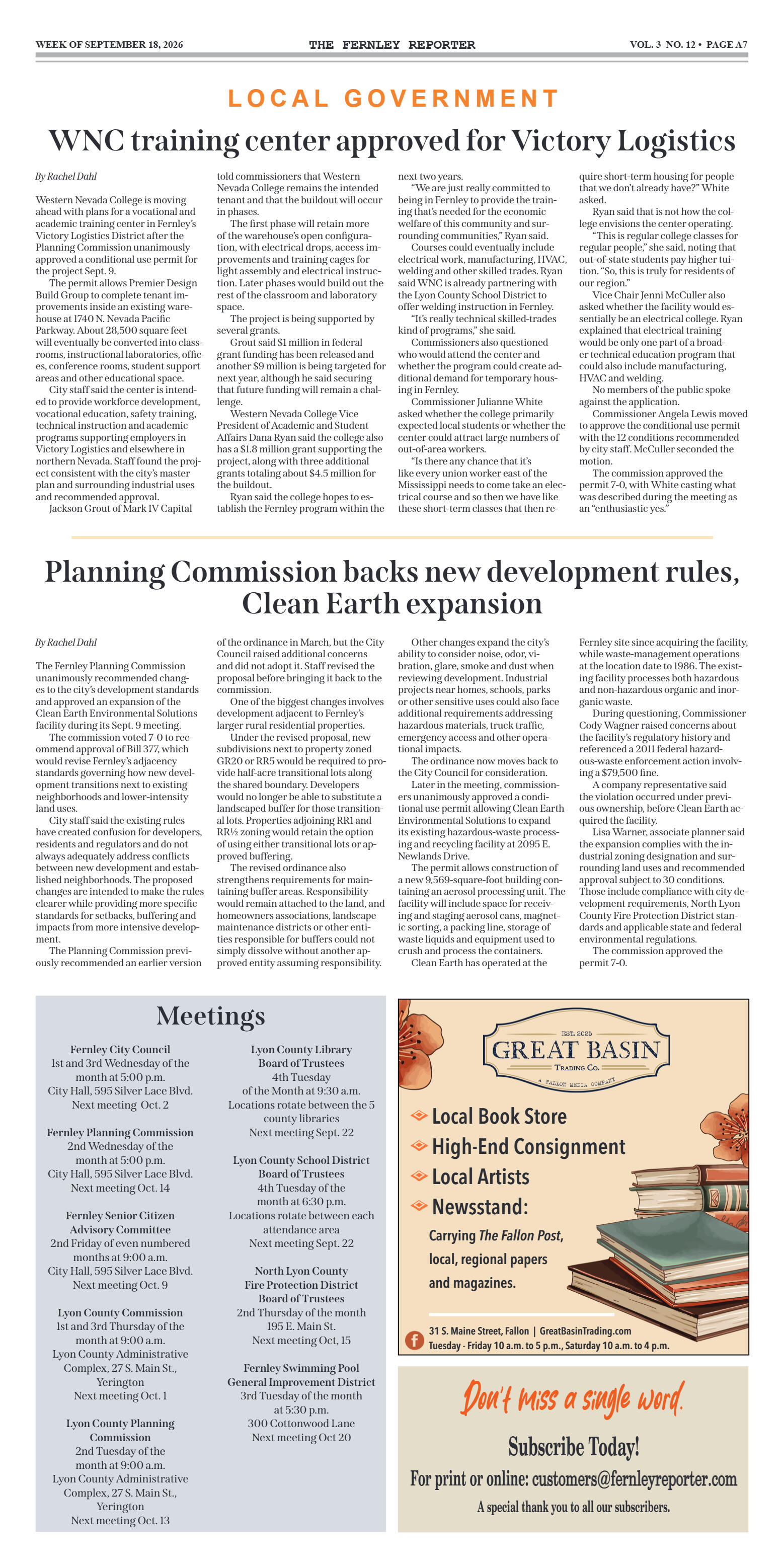 September 18, 2026 - City confirms 100,000 gallons - page 7