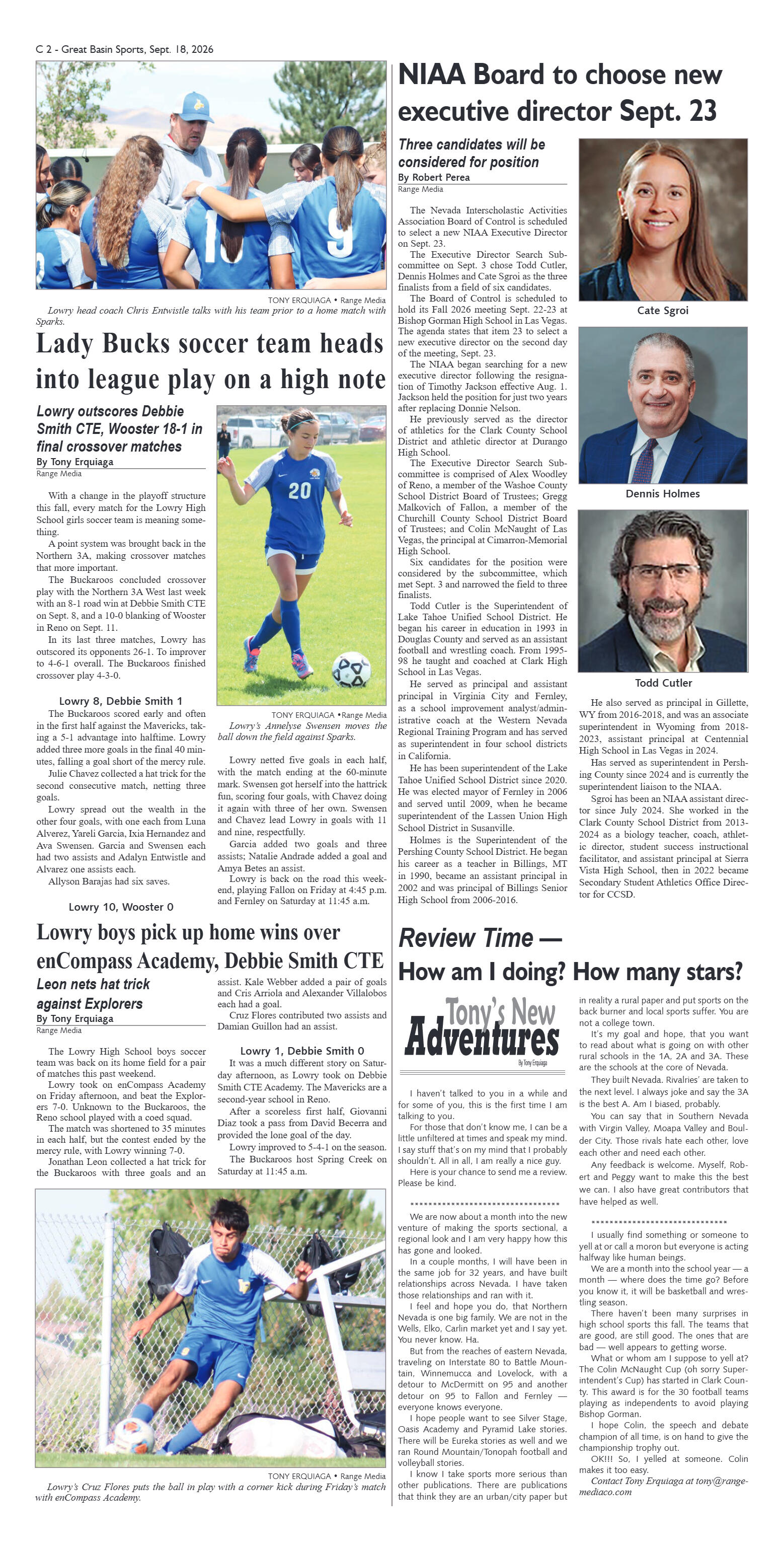 September 18, 2026 Sports - page 2