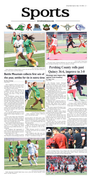 September 18, 2026 Sports - page 1