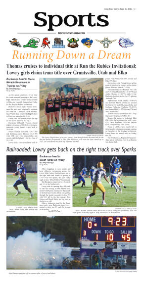 Sept. 25, 2026 - Sports - page 1
