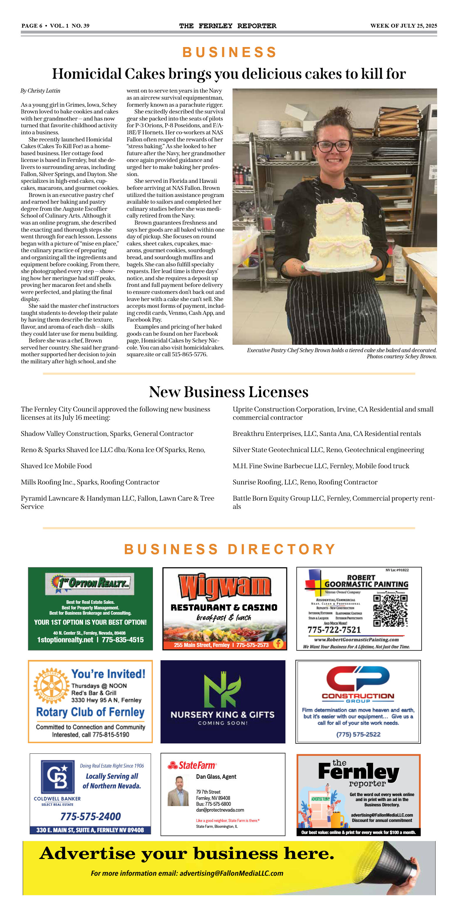 July 25, 2025 Lau calls out "chaos" on council - page 6